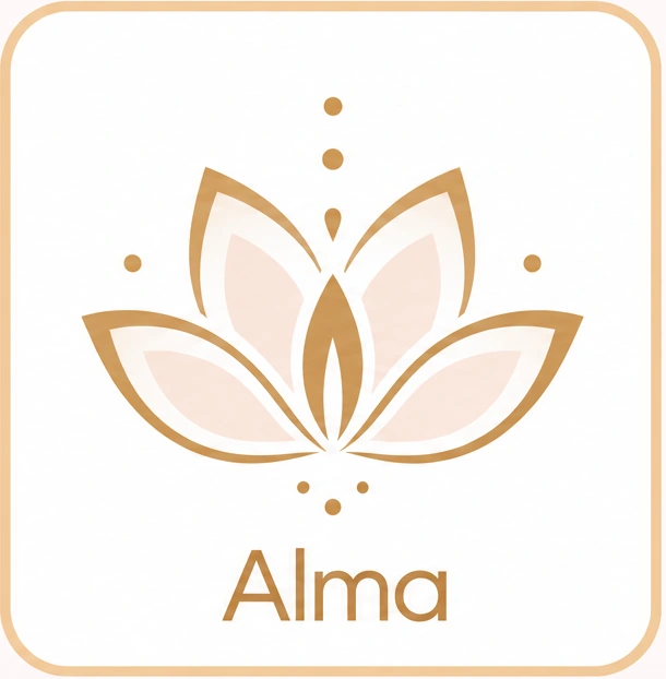 Alma: flor de loto dorada